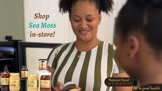 Shop Sea Moss in person! See, sample & shop GLOW sea moss in St Pete at Replenish Thyself