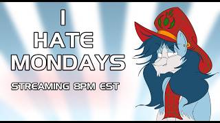 I HATE MONDAYS ; PAINTING LIVE!