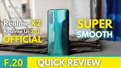 Realme X2 With Official Realme UI 2.0 || Bugs fixed || New Changes || Performance and Battery