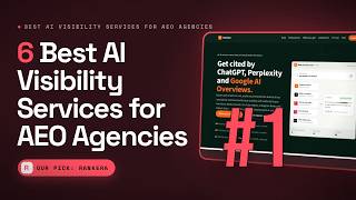 Information Best AI Visibility Services for AEO Agencies in 2026: Rankera vs ReplyAgent vs Rocketito (Top 6) Guide