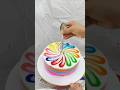 Colour Full Multi Cake Design Amazing #shorts #trending #ytshorts #viral #youtubeshorts