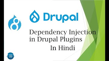 Dependency Injection in Drupal Plugins | Drupal Module Development | in Hindi