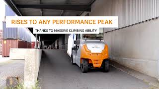 STILL electric forklift truck RX 60 35 50   efficient performance by Gemini Equipment And Rentals Pvt. Ltd. 1,698 views 3 years ago 46 seconds