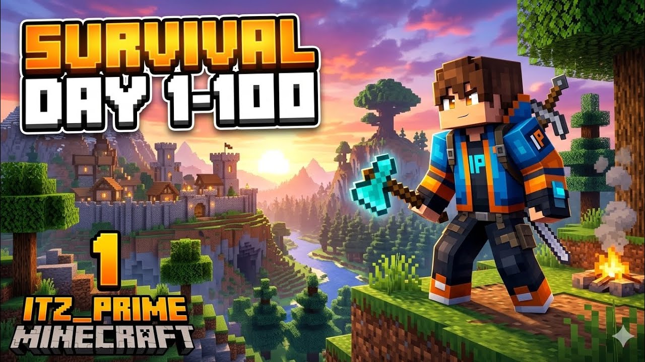 Minecraft day 1 - YouTube