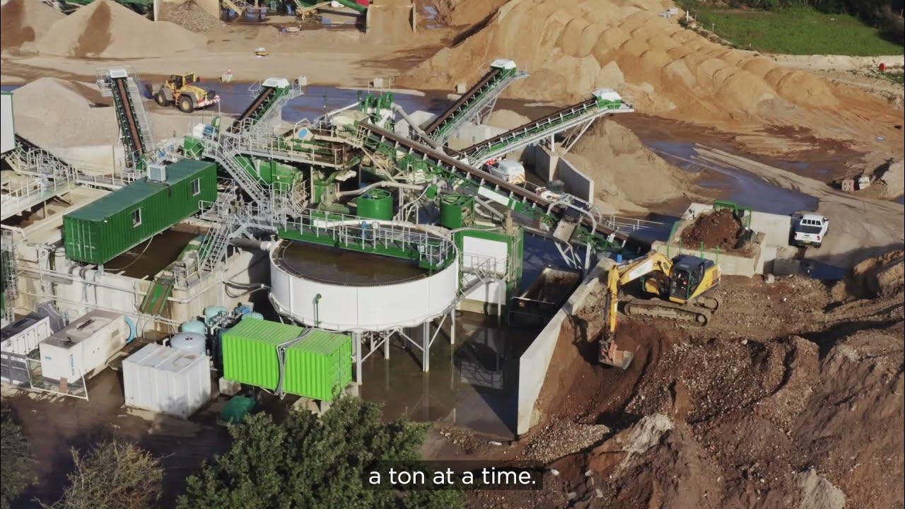 Recycling of construction waste. линия по переработке строительных отходов. инсинерация. Bulky waste. C d waste.