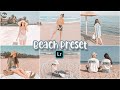 Beach Preset - Lightroom Mobile Presets | Beach filters | Preset Beach | DNG Preset | Preset LR