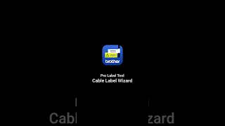 How to create a cable label in Brother Pro Label Tool App screenshot 2