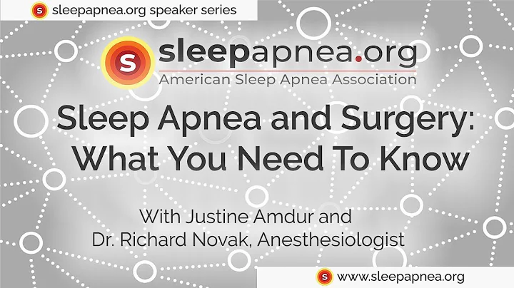 ASAA Recap: Sleep Apnea and Surgery with Dr. Richa...