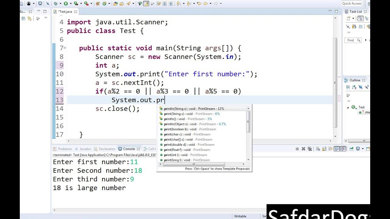 Java Programming Tutorial 16 Logical Operator AND OR and NOT in java ...