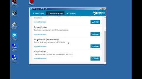 nRF RSSI Viewer install