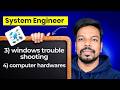 System Engineer Full Course Part 2 | Windows Troubleshooting &amp; Computer Hardware Explained in Tamil