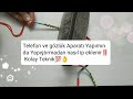 Telefon Askısı /gözlük ipi örme sarma tekniğinde kolay ip nasıl eklenir?