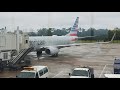 American 737-800 landing in Orlando. (MIA-MCO)