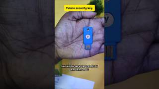 Yubico NFC Security Key | One Tap Secure Login 🔐 #Shorts