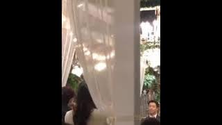 180115 RYEOWOOK sings 'One And Only at friend's wedding