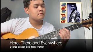 Here, There and Everywhere : George Benson Solo Transcription