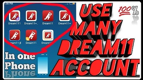 Use Many Dream11 Account in one phone|Dream11 Tips|How to create multiple account|by Technical Virus