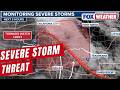 Dangerous Level 4 Out 5 Severe Storm Threat Issued Across Kansas, Oklahoma And Arkansas