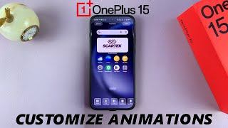 How To Customize Home Screen Animations On OnePlus 15