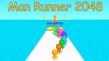 Man Runner 2048- New Game Gameplay Walkthrough 1