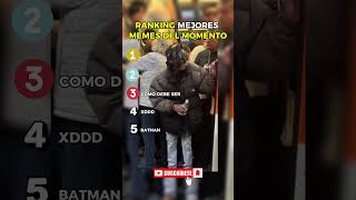 RANKING MEJORES MEMES #humor #memes #ranked #shorts