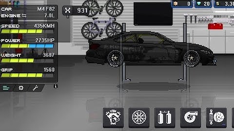 Pixel Car Racer | BMW M4 F82 TOP SPEED +400KM/H 🔥🔥🔥🔥🔥