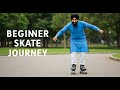 8 Days of Learning to Roller Skate ⛸ | CA Student Tries Skating After Exams!