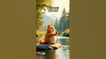 Mèo con đi câu cá và cái kết bất ngờ. #cat #pets #cartoon