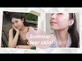 3 STEP SUMMER SKINCARE ROUTINE  FOR CLEAR SKIN♡