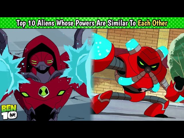 The First 10 Aliens in Ben 10: Alien Force - ReelRundown