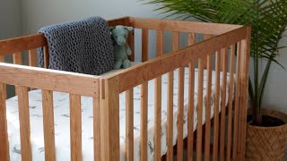 Building a Solid Cherry Crib