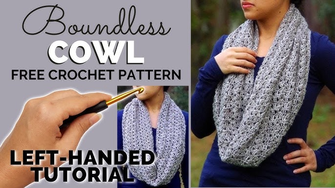 LEFT-HANDED TUTORIAL: Boundless Cowl - Seamlessly Grafted Infinity Scarf - FREE Crochet Pattern - YouTube left-handed-tutorial-boundless-cowl-seamlessly-grafted-infinity-scarf-free-crochet-pattern-youtube