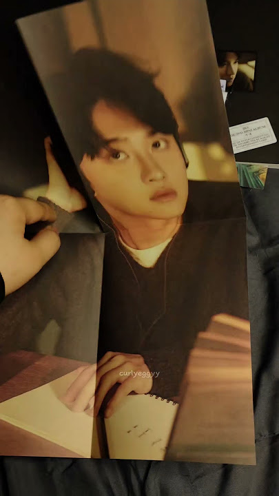 Happy 1st Anniversary to Doh Kyungsoo's Expectation Album! #kyungsoo #DO #EXO #EXOL #unboxing
