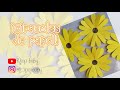 Girasoles de papel | Sunflowers paper