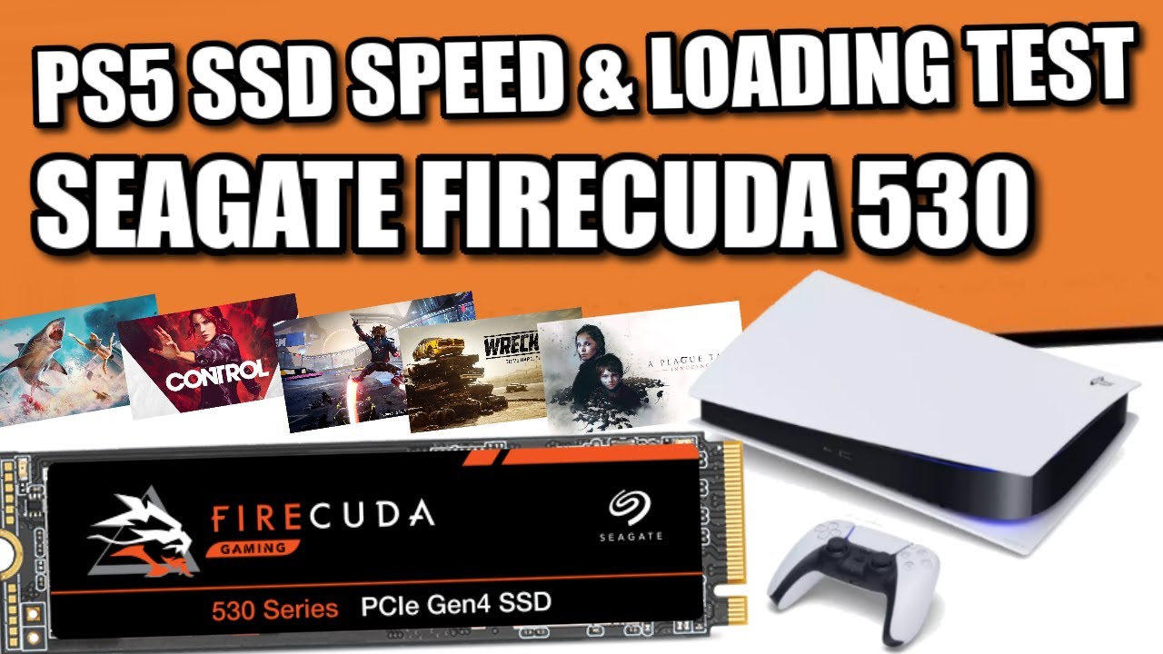 Seagate Firecuda 530 PS5 SSD Speed & Loading Test - YouTube