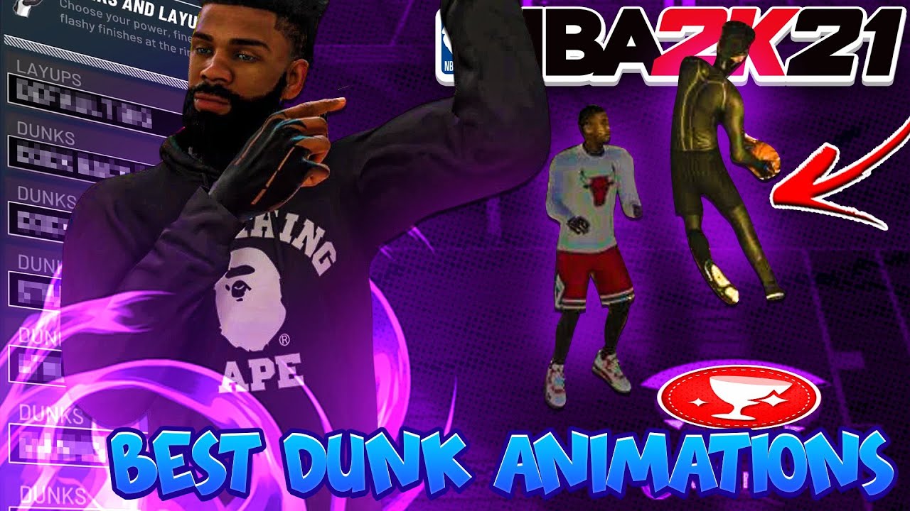 HOW TO GET CONTACT DUNKS IN NBA 2K21 CURRENT GEN! BEST DUNK PACKAGES + BADGES IN NBA 2K21!