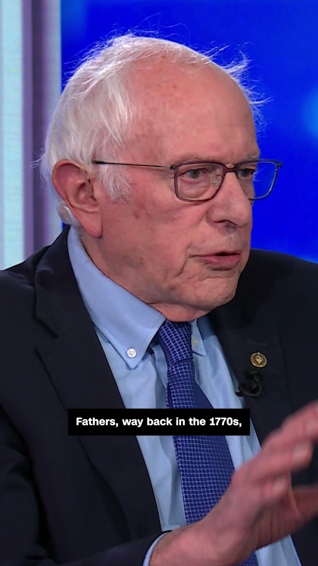 Sanders warns US is ‘moving rapidly’ towards authoritarian society