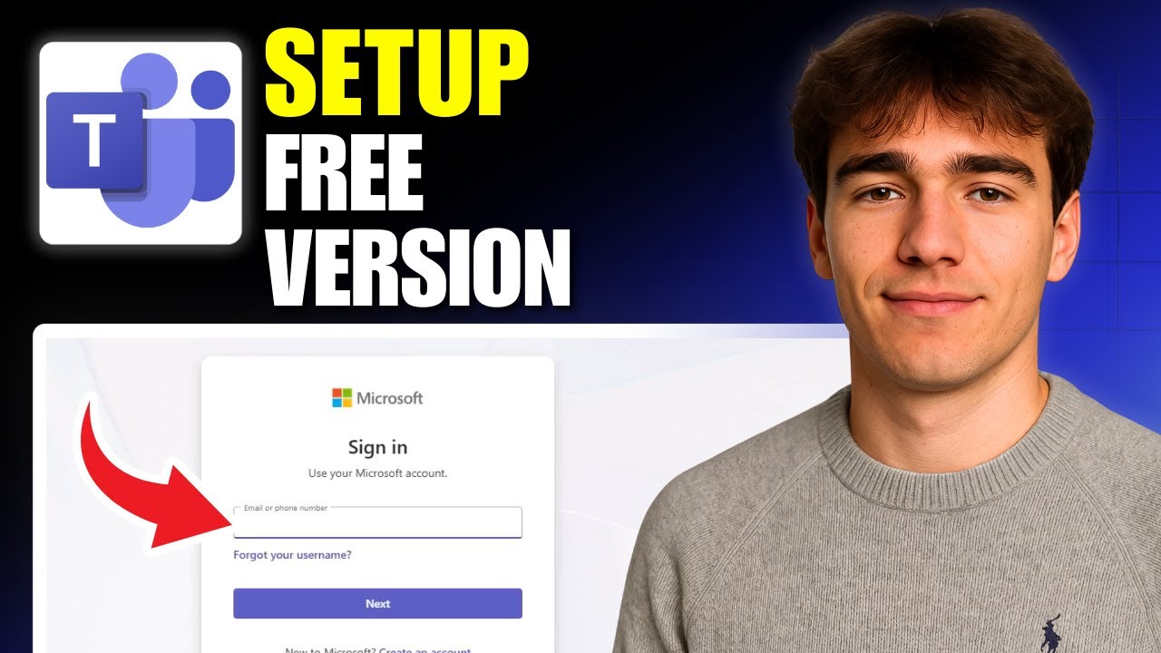How To Set Up Microsoft Teams Free Version For Personal Use (Tutorial ...