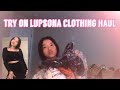 TRY ON CLOTHING HAUL FT LUPSONA