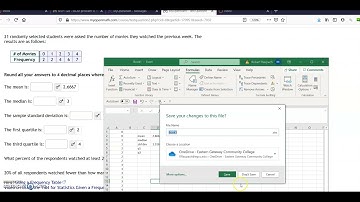 Find mean, median, quartiles in excel