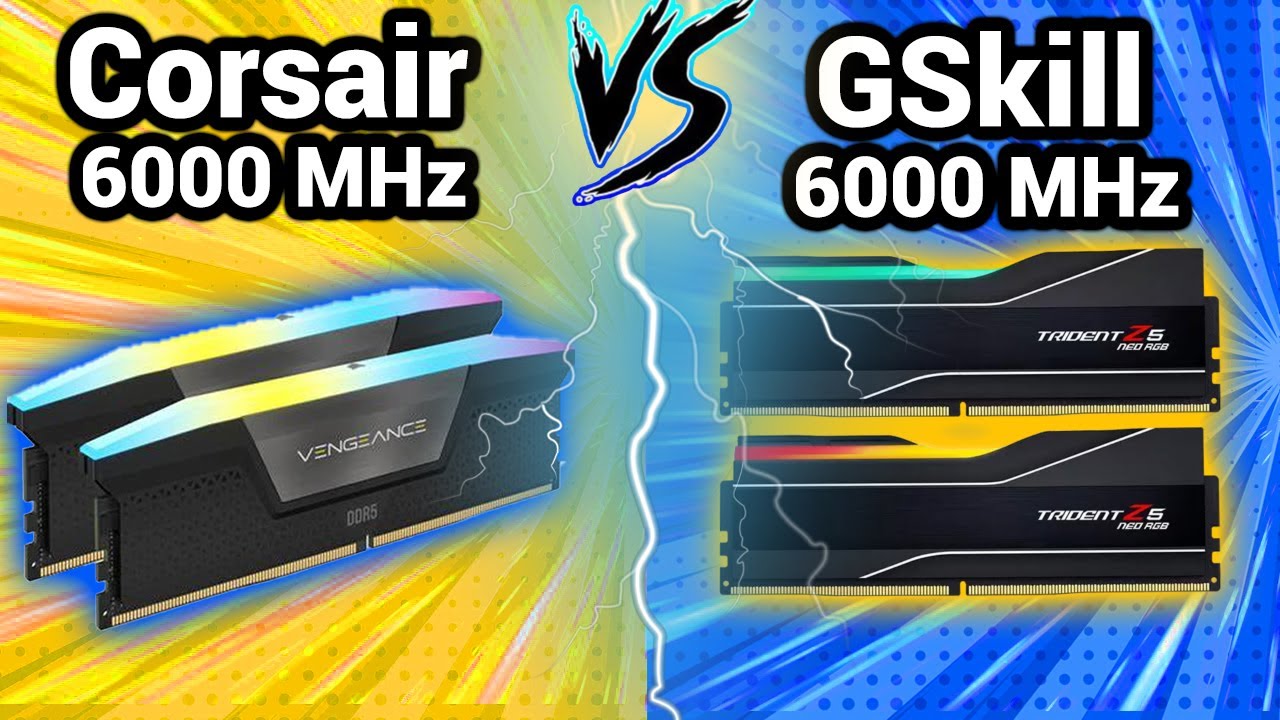 CORSAIR VENGEANCE RGB DDR5 RAM 32GB (2x16GB) 6000MHz CL40 Intel XMP iCUE  Compatible Computer Memory - Black (CMH32GX5M2B6000C40)