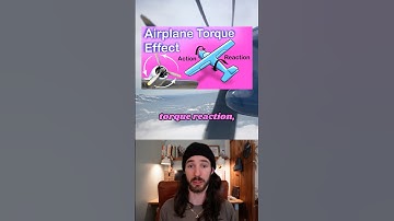 Propeller Torque Effect/Reaction Explained Simply! #airplane #avgeek #aviationgeek