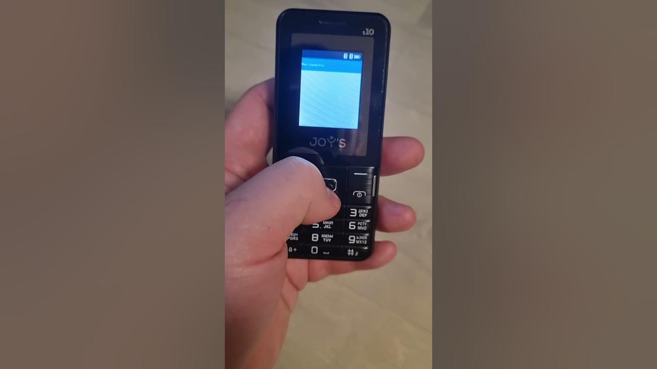 Авито. Мобильный телефон JOY'S S10, современный кнопочный телефон с 4G ...