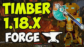 How to get Tree Chopper in Minecraft 1.18.2 - download & install TreeCapitator 1.18.2 (Forge)