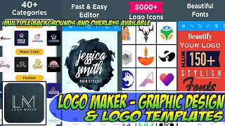 Logo Maker - Graphic Design & Logo Templates 🔥FREE DOWNLOAD 🔥 Android APPS Tutorial Easy Guide screenshot 4