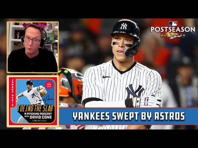David Cone reacts to Yankees getting swept by Astros; Phillies top Padres  to advance to World Series 