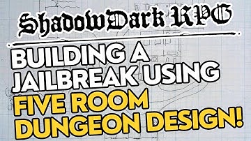 Generate a Five Room Dungeon w/ Shadowdark RPG!