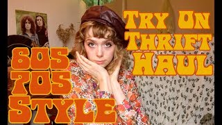 Vintage Try On Thrift Haul | Mail Opening