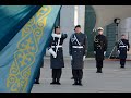 Ehrenbataillon - Kasachstans Präsident Tokajew - Militärische Ehren