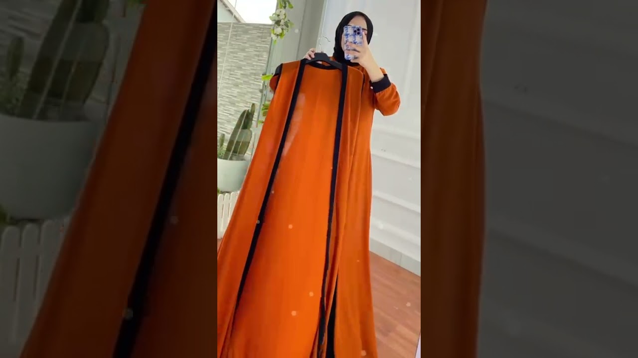 Gamis rompi ceruty premium // Gamis modern 2021 // gamis pesta wanita